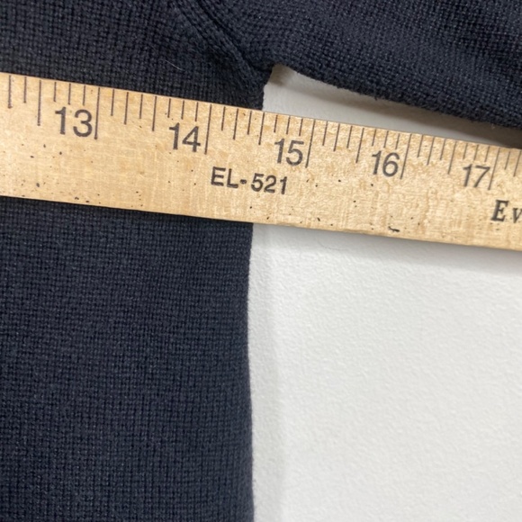 Hanna Andersson Milano Knit Dress 10 Embroidered Black White Holiday Christmas - Picture 9 of 11